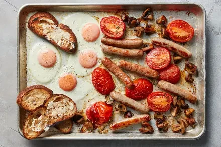 Sheet-Pan Full English Breakfast