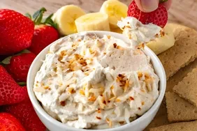 No-Bake Coconut Caramel Dip Recipe