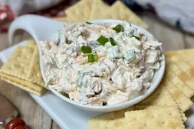 Creamy Chicken Bacon Ranch Dip