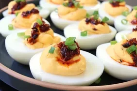Creamy Chili Crisp Deviled Eggs: Step-by-Step Instructions
