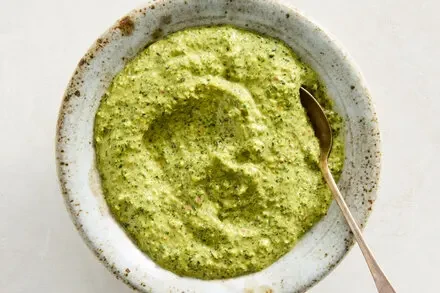 Mint-Pistachio Pesto