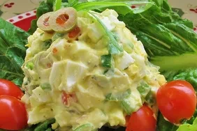 Creamy Pimento Olive Egg Salad