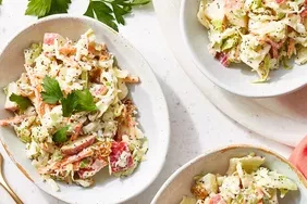 Creamy Poppy Seed Apple Coleslaw