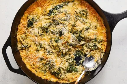 Collard Greens Au Gratin