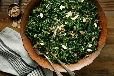 Lemon-Garlic Kale Salad